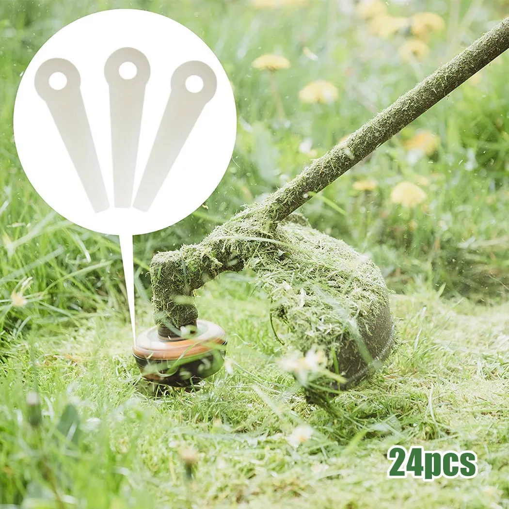 

24Pcs Plastic Grass Trimmer Blades For Stihl Polycut 6-3, 20-3, 10-3, 41-3 Garden Trimmer Spare Parts