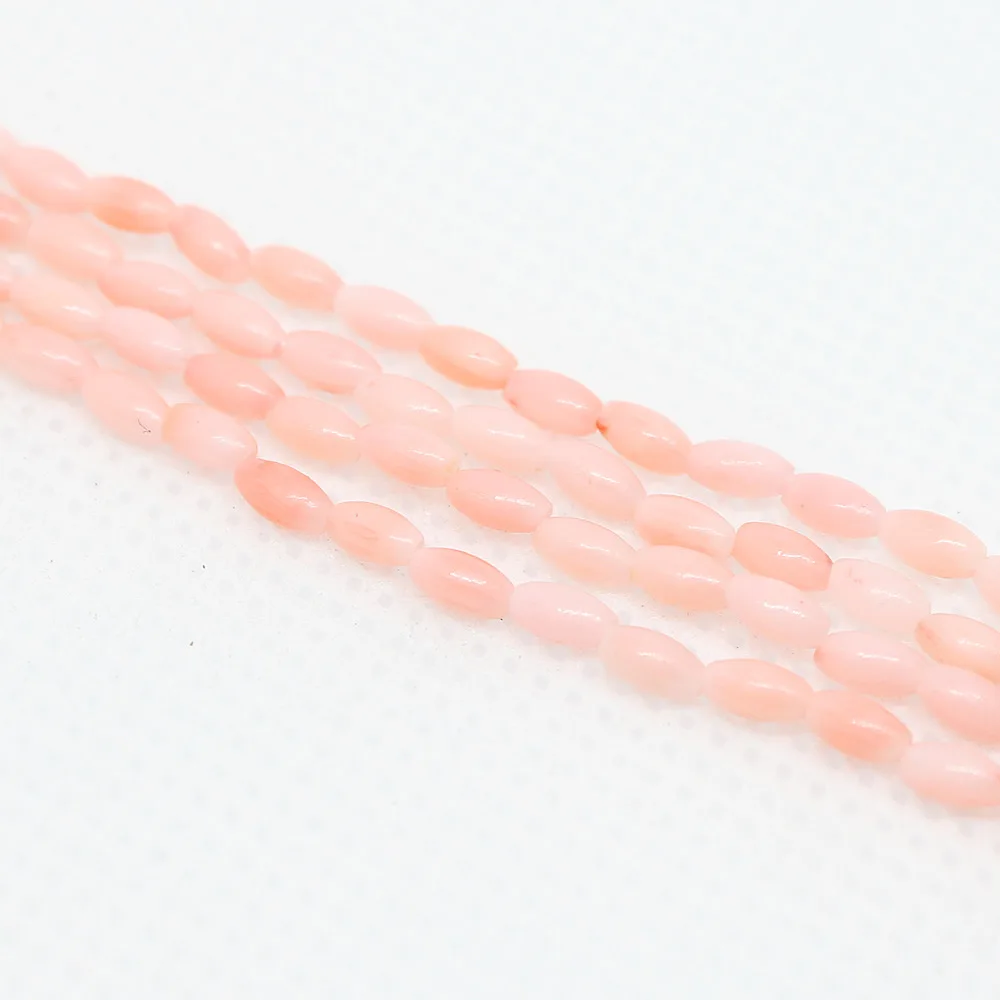 Искусственные Бусины 2x4 мм коралловые бусины овальной формы 5 цветов на выбор