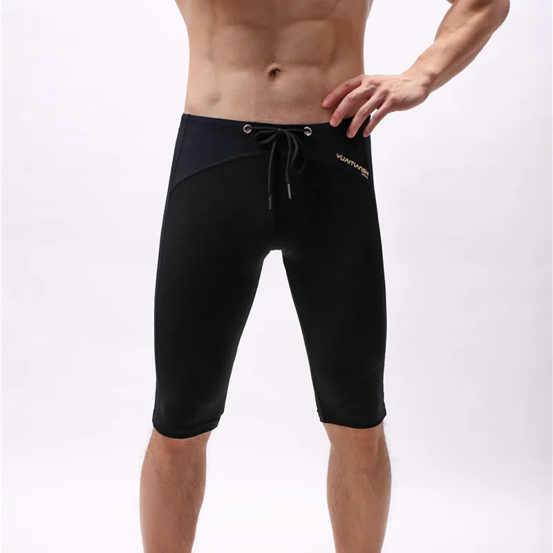 Sexy Mid-waist Men Boxer Shorts Athletic Supporter Body Sculpting boxershorts Breathable Soft Nylon Underpants Underwear Men