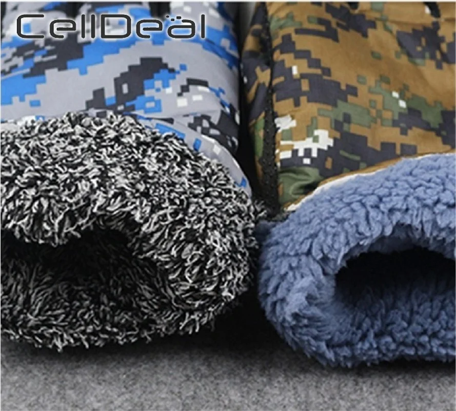 4 цвета камуфляж зима теплая защита рук наручные рукавицы Тактические Военные