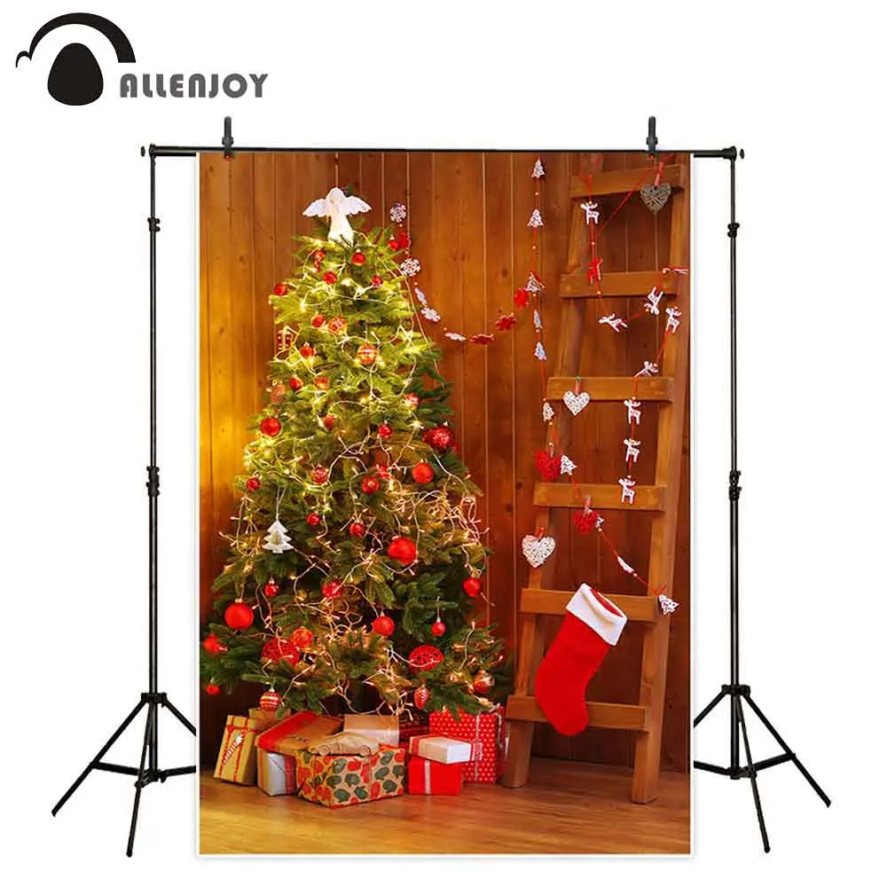 

Студийный фон для фотосъемки Allenjoy с изображением рождественской елки