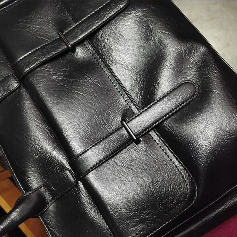 Burminsa мужской деловой портфель в Корейском стиле сумки для ноутбука 14 дюймов