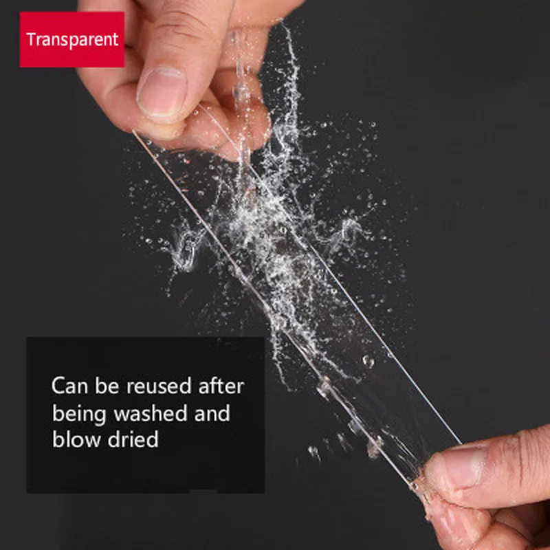 Нано-лента 1 м/3 м/5 м Двусторонняя прозрачная многоразовая водонепроницаемая