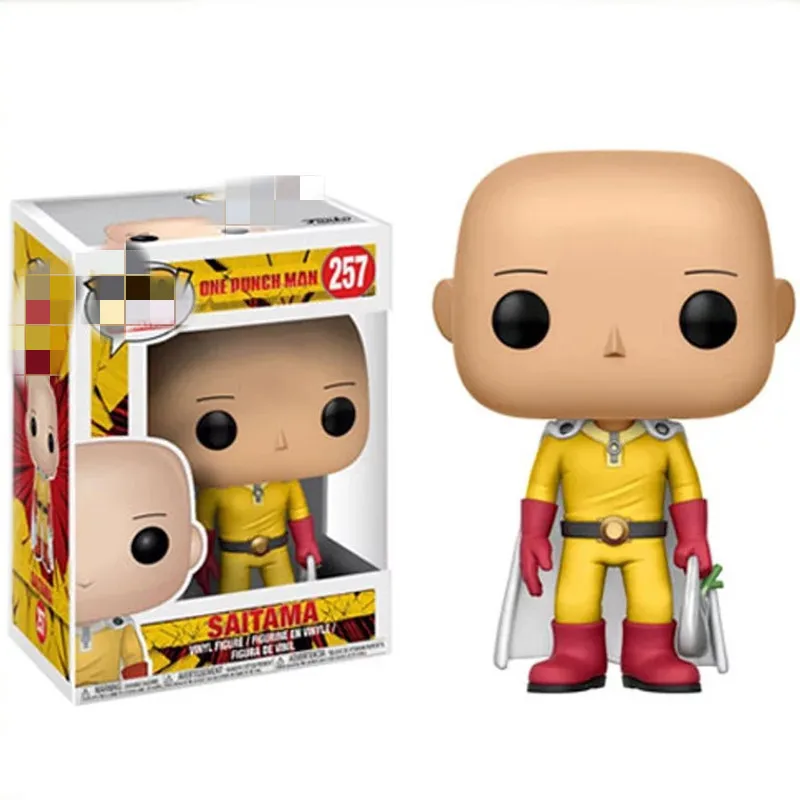 

10cm Pop Anime One Punch Man PVC Saitama Action Figures Model Toys ONE PUNCH-MAN Decoration Doll Kids Gift Toy Figurines