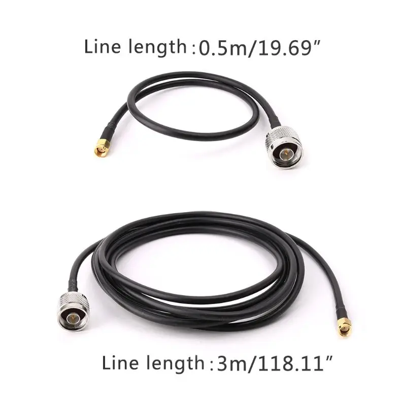 N Male к RP SMA RG58 коаксиальные сборные кабели Pigtail RF|Соединители| |