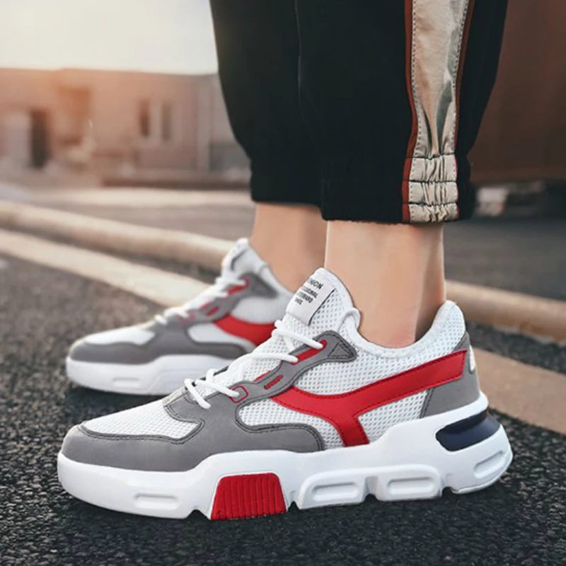 2019 Модные мужские удобные кроссовки для бега новые спортивные ходьбы