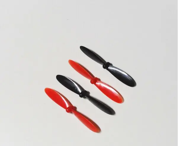 

716 /820 /720 hollow cup motor propeller fan blade 55mm aperture 1MM four wing aircraft model airplane propeller DIY model toy