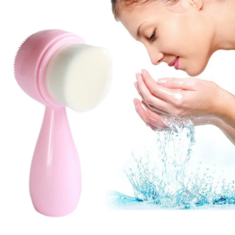 1 шт. прочная идеально подходящая щётка для очищения лица портативная