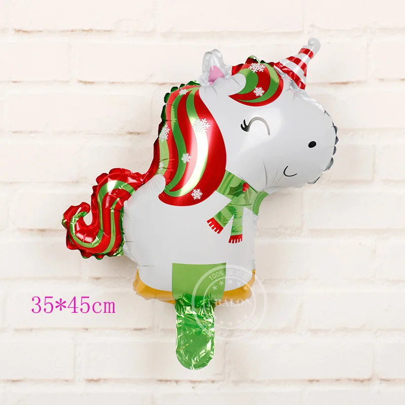 Merry Christmas party hotel mall Christmas birthday party celebration decoration Christmas balloon set balloon