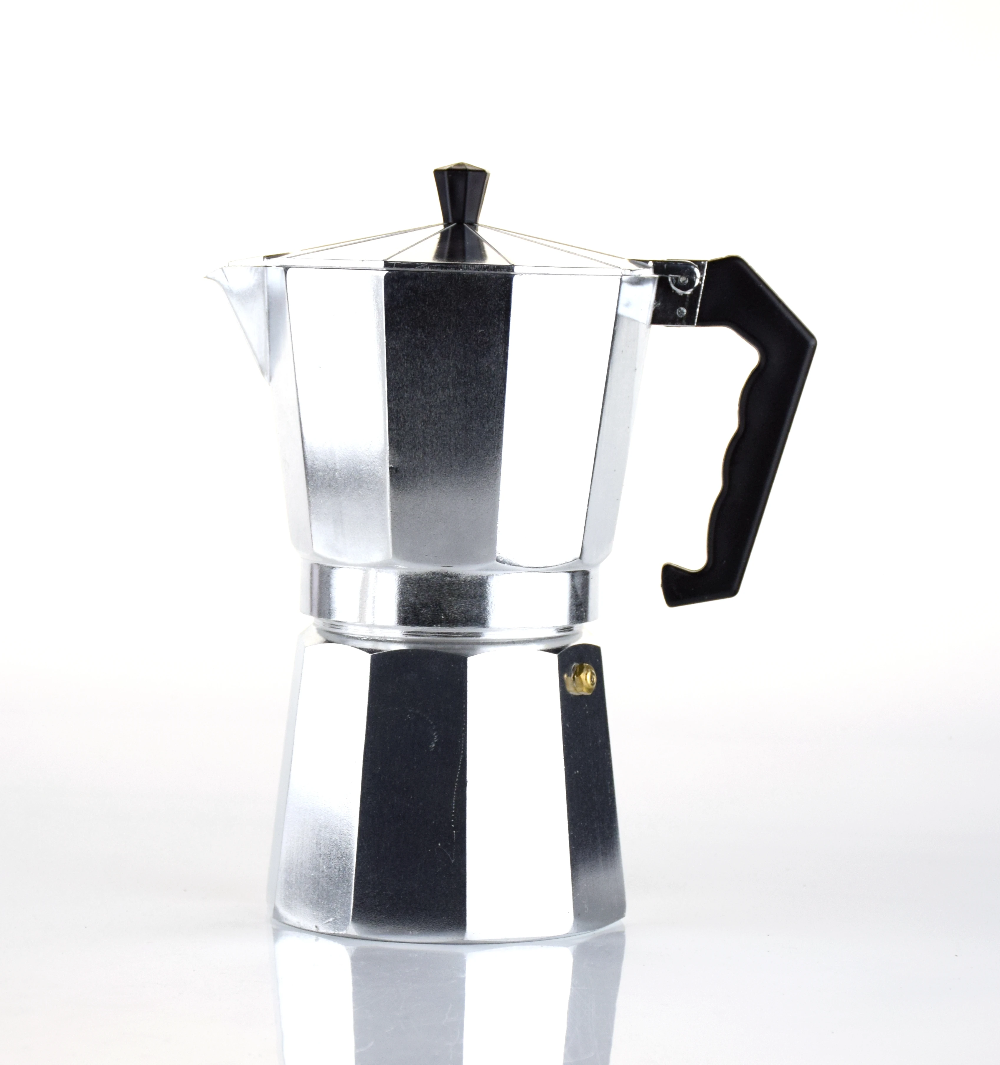 Алюминиевый Перколятор для кофе Moka 6 чашек красный/серебристый/черный чайник