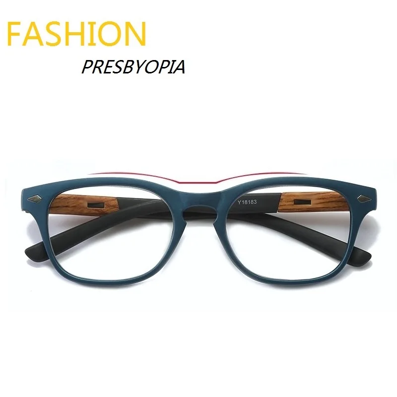 Винтажные квадратные очки для чтения мужчин и женщин модные дальнозоркости в