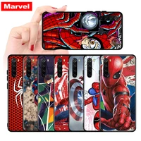 marvel avengers super hero spider man for xiaomi redmi note 10s 10 9 9s 8t 8 7 6 5 pro 5a 4x 4 pro max 4g 5g soft phone case