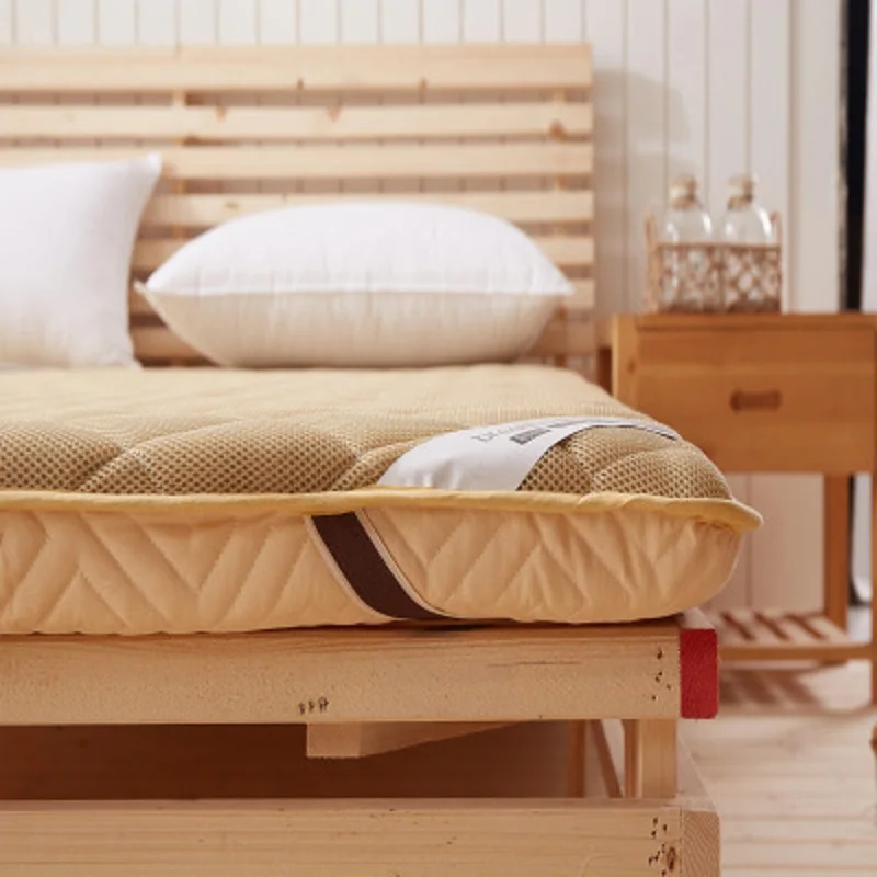 Летние дышащие массажный матрас двойной одного общежития матрац из бамбукового