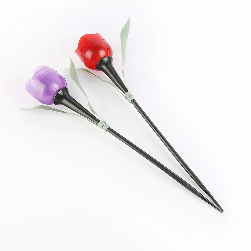 1 шт. Садовый цветок тюльпана Форма светодиодный на солнечных батареях