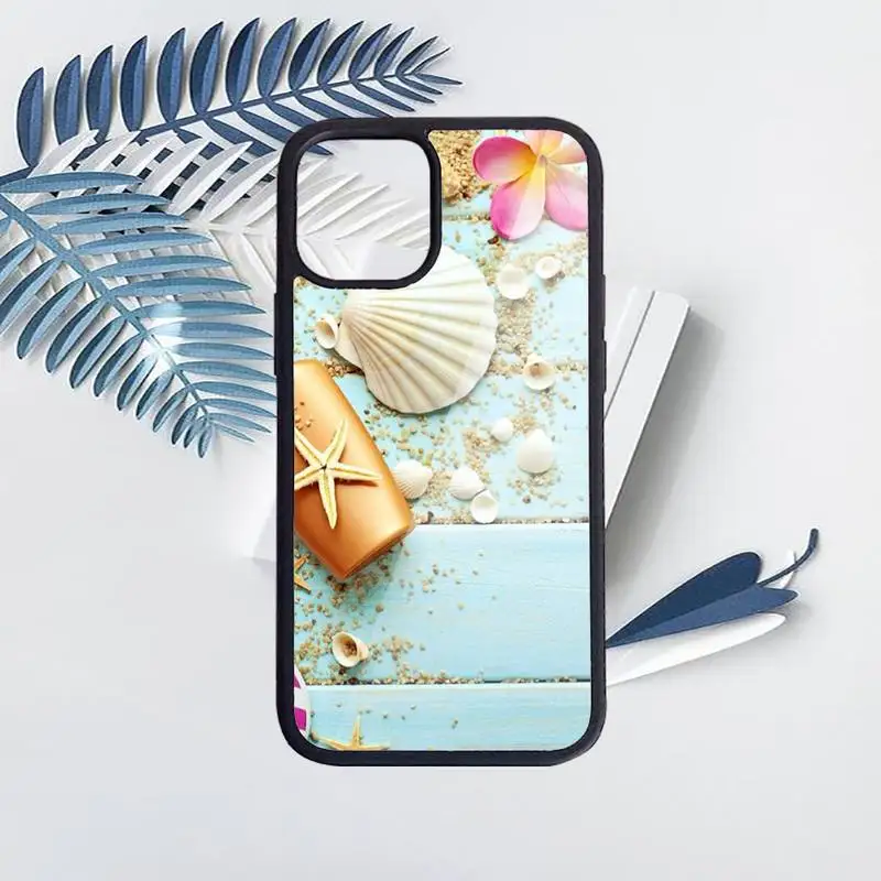 

Beach sunset Coconut tree Phone Case PC for iPhone 11 12 pro XS MAX 8 7 6 6S Plus X 5S SE 2020 XR