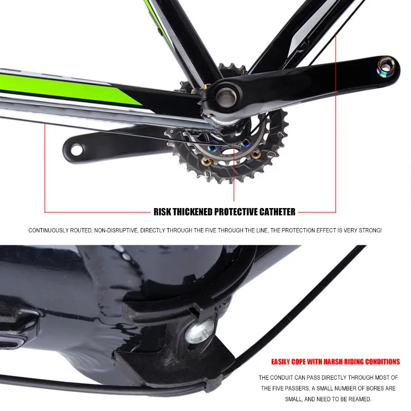 Лидер продаж велосипедный передний задний внутренний внешний провод Комплект