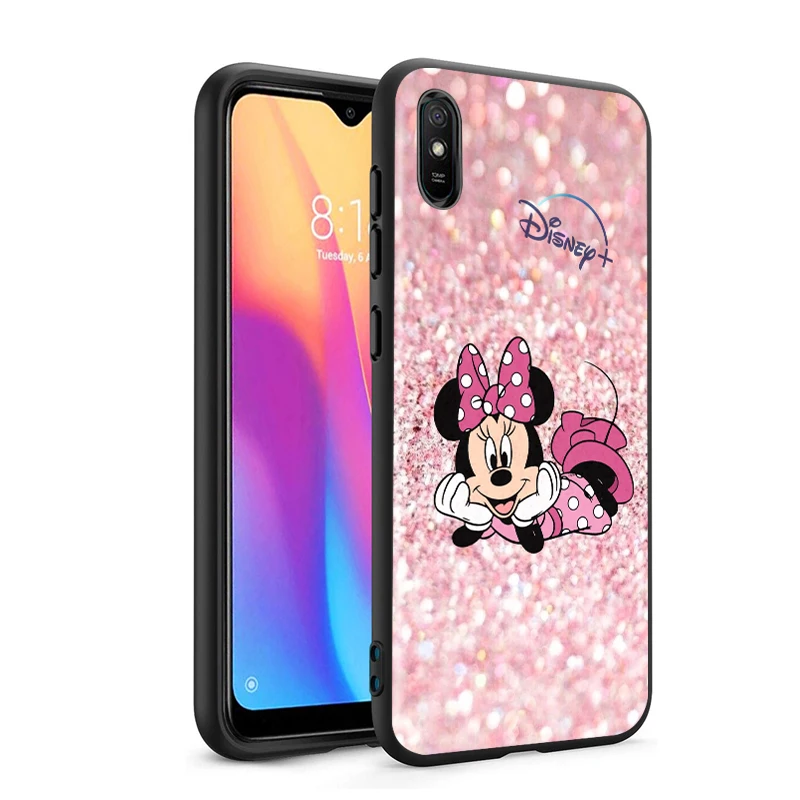 

Mickey Minnie colorful for Xiaomi Redmi 10X Pro 9C 9A 9T 9 GO K40 K30 Ultra K20 8 7 S2 6 5 4X Pro Soft Black Phone Case
