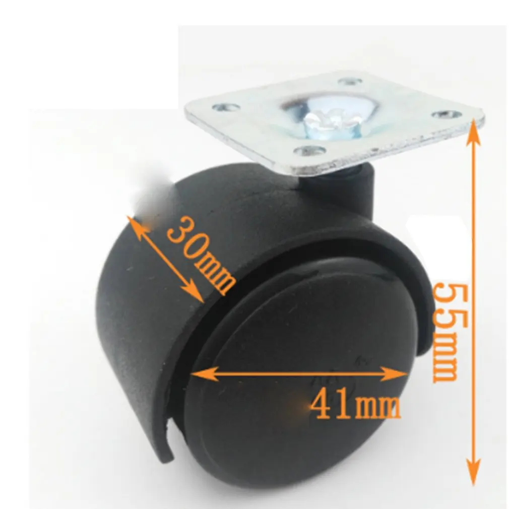 5 шт. 1 дюймов Многофункциональный колесико для вращающегося кресла поворотный