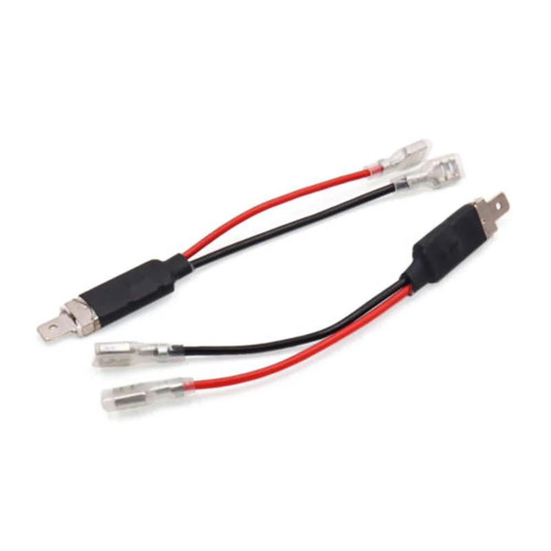 

Rockeybright 2pcs h1 bulb connector socket extension wire h1 power plug adapter connector for h1 xenon bulb