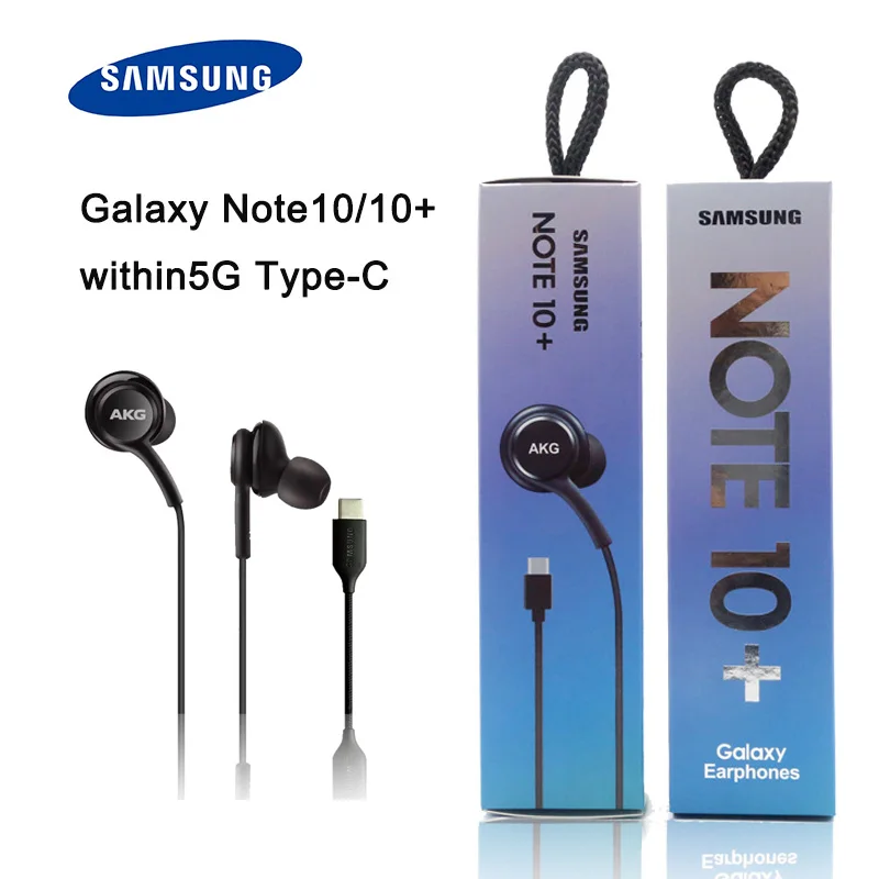 Наушники Samsung EO IG955 AKG наушники-вкладыши Type-C с кабелем микрофона для смартфонов