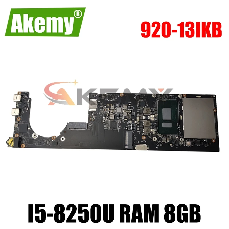 

For Lenovo Yoga 920-13IKB laptop motherboard NM-B291 motherboard W/ CPU i5-8250U RAM 8GB FUR 5B20Q09684 100% test work Mainboard