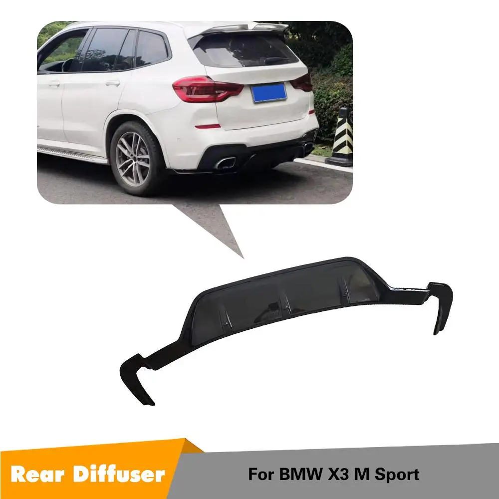 Задний спойлер для BMW X3 2019 2020 задний G01 ABS диффузор переднего бампера | Амортизаторы -4000282886074
