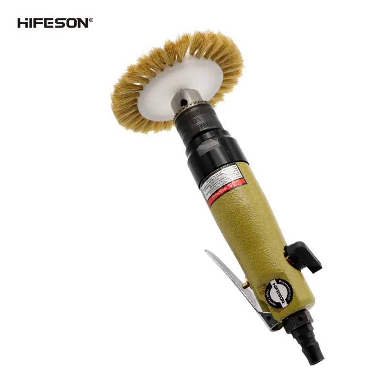 Пневматическая щетка HIFESON 33T шлифовальный инструмент полировщик для