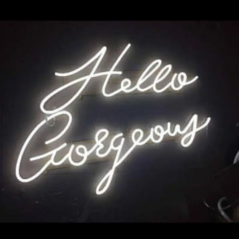 Пользовательские Hello великолепный сине белые красного розового голубого цветов