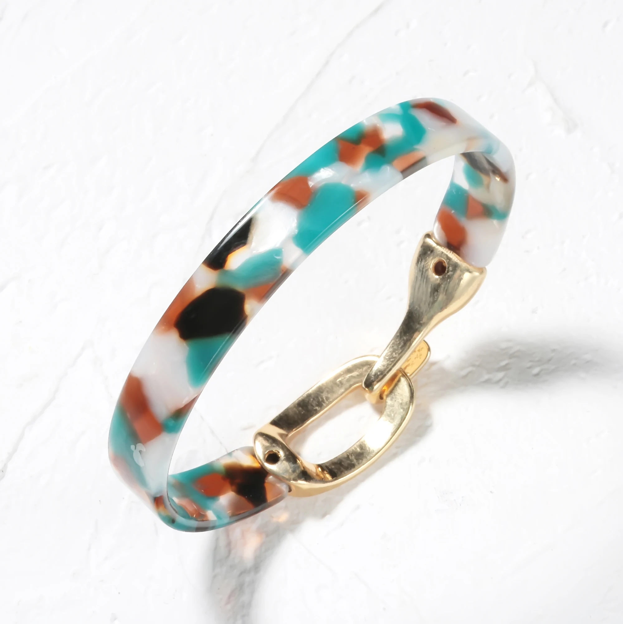 Ацетатный сплав металлическая проекция для женщин городской модный браслет