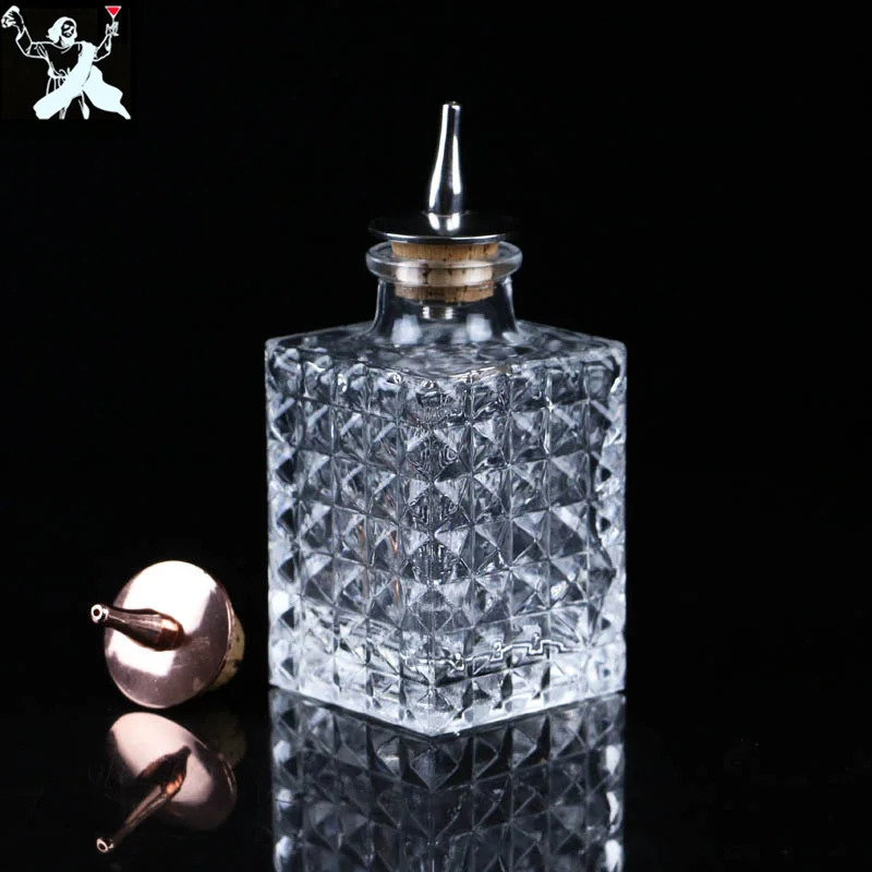 

90ml Noble Glass Spray Bitter Dropper Bottle Lead Free Bar Tool Accessory