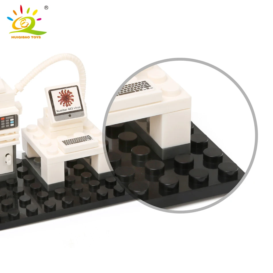 6 шт./компл. идеи пространство лабораторная фигурки строительные блоки город