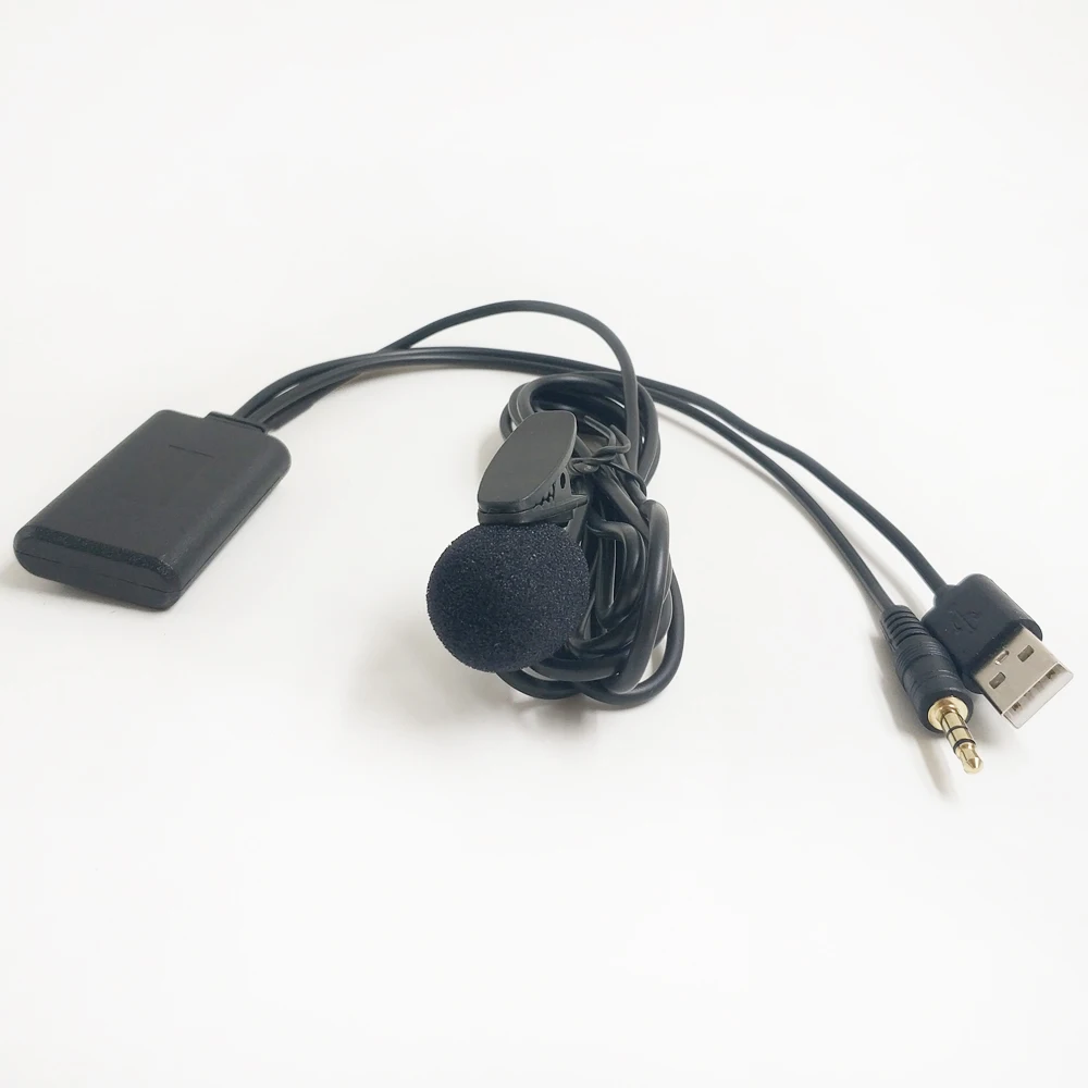 Новейший универсальный автомобильный AUX USB Bluetooth музыкальный адаптер 150 см 2020 для