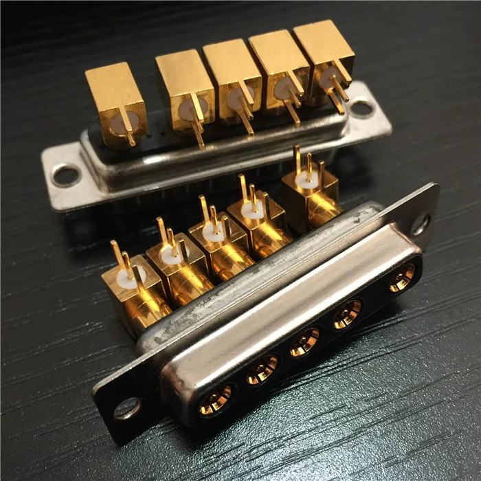 5W5 сокет с коаксиальным углом сварочная пластина гнездо фиксатором винт штоком