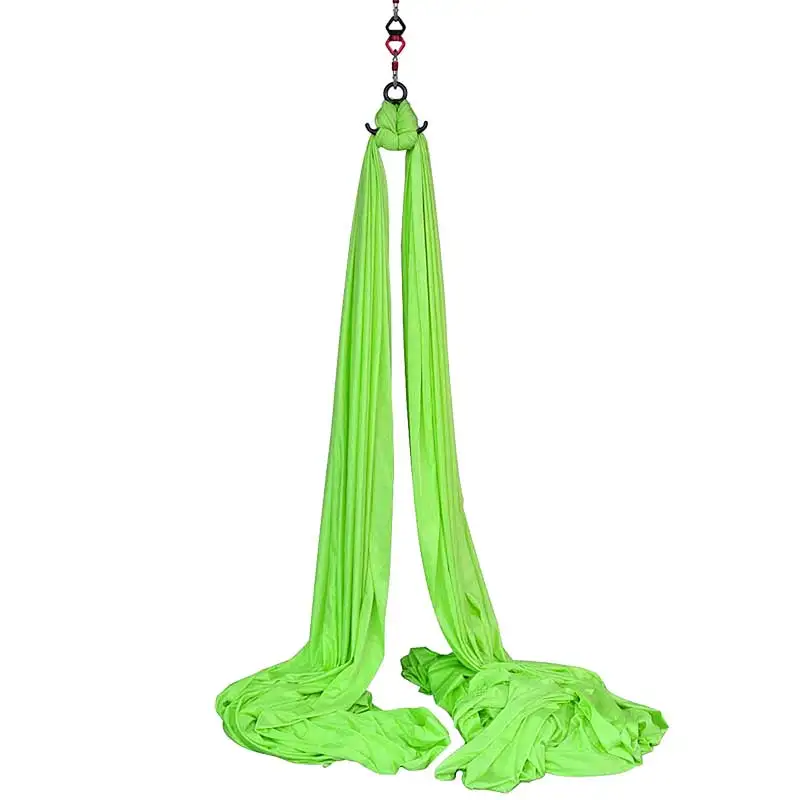 Трапециевидный танцевальный гамак PRIOR FITNESS 11 метров ткань воздушного шелка для