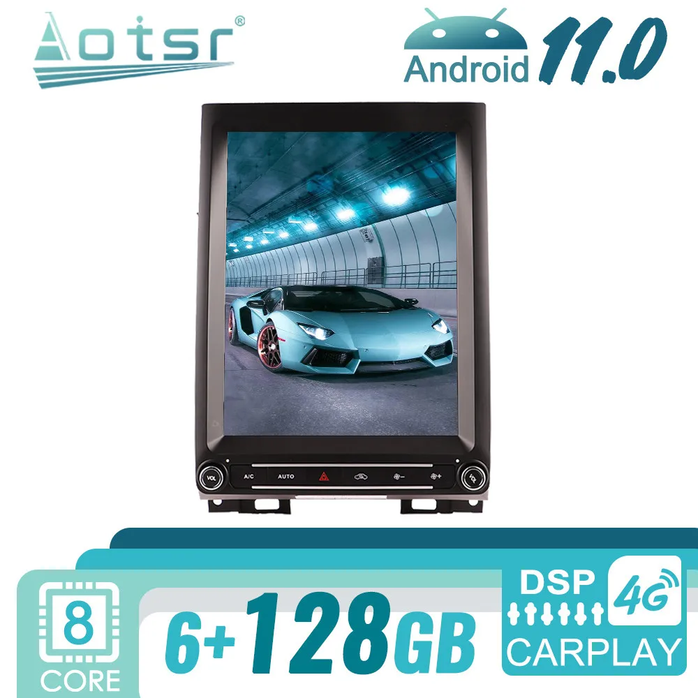 

Android для Ford Raptor F350 2015 - 2020 Tesla автомобильное радио GPS навигация мультимедийный видеоплеер стерео аудио головное устройство CD плеер