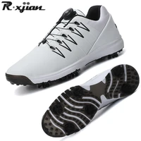 r xjian golf shoes men and women breathable outdoor golf sports shoes training shoes cushion mens golf trainer shoes