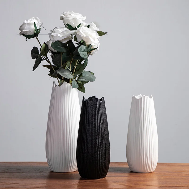 Дома в европейском стиле Гостиная кафе ресторан Керамика ремесла ваза дерево-в