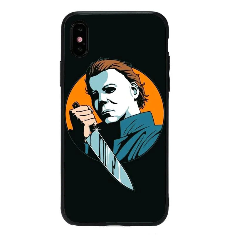 Горячий Майкл Майерс Хэллоуин 2018 фильмы телефонные чехлы для iPhone 5S SE 6 6s 7 8 Plus X XR XS