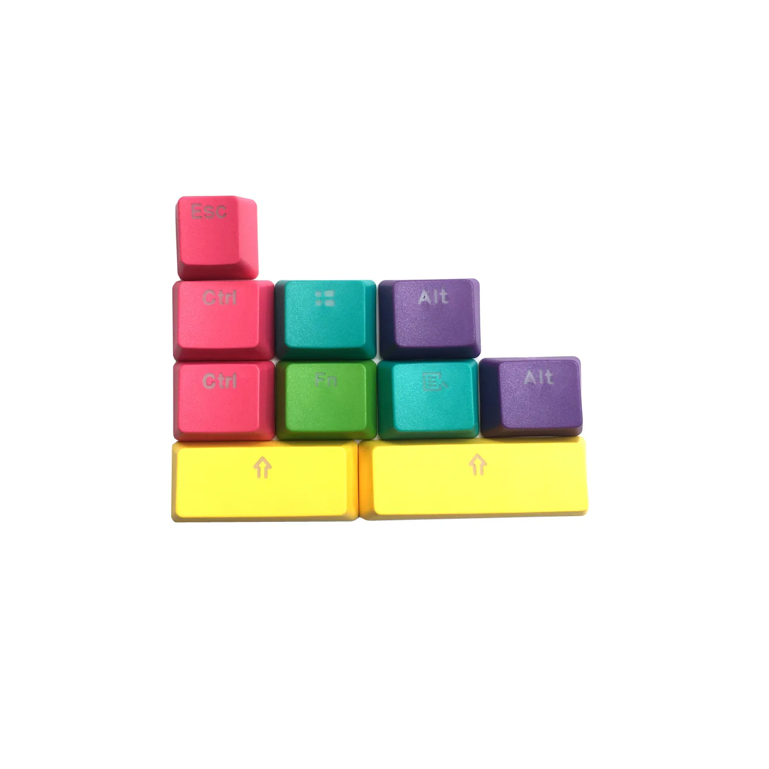 PBT Keycaps Doubleshot CMYK Keyset OEM профиль для Cherry/Kailh/Outemu/ Gateron MX переключатели Механическая
