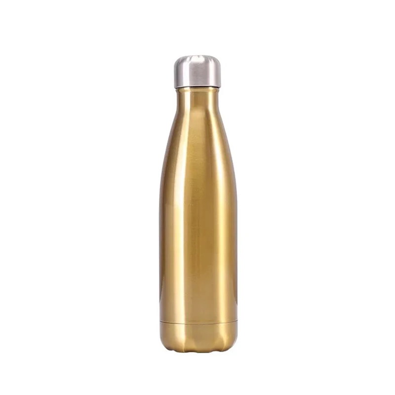 No logo-Gold B Логотип по индивидуальному заказу 350/500/750/1000 мл бутылка термос для воды из Нержавеющая сталь термосы Термокружка регулятор температуры с термопарным - Цвет: No logo-Gold B