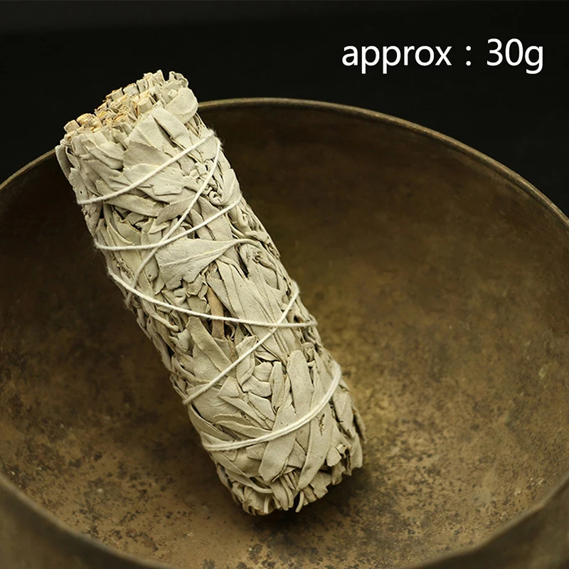 

White Sage Bundles Smudge Sticks Indoor Purification Smoking For Home Cleansing Home Room Leaf Smoky Purification 30g Heavy