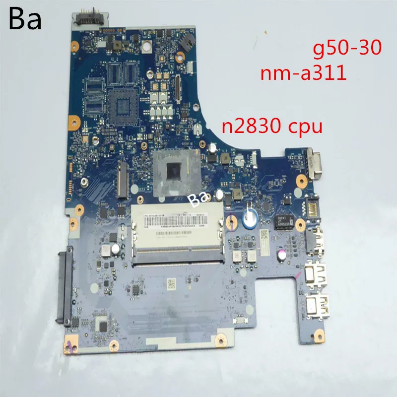 

The Lenovo G50-30 notebook motherboard integrated graphics card N2830 CPU NM-A311 motherboard comprehensive test