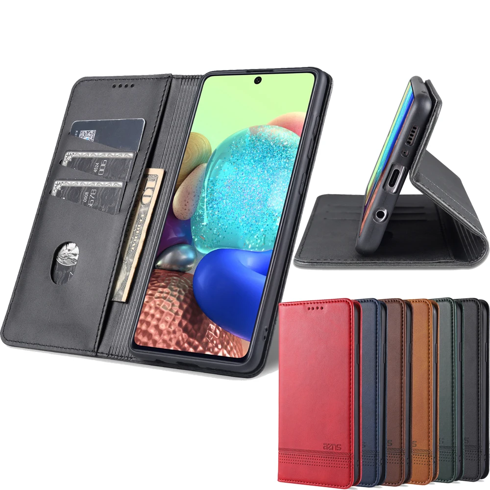 

Чехол-книжка для Huawei P40, из искусственной кожи, с подставкой