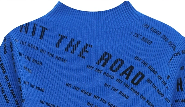 

Summer European Clothes Knit Women Tshirt Fashion Sexy Letter Turtleneck Tops Bottoming Shirt Ropa Mujer Slim Tees 2020 T08104L