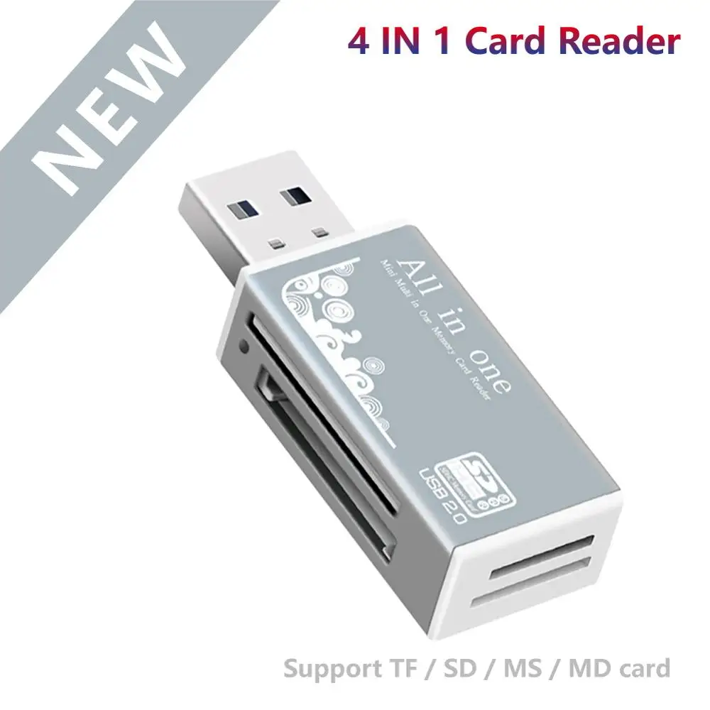 Кардридер USB 2 0 для SD Micro TF адаптер ноутбука аксессуары мульти смарт кардридер |