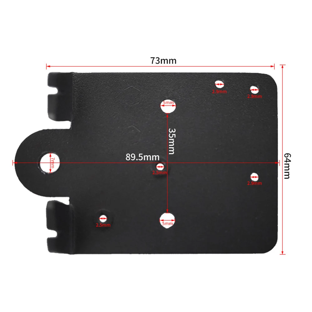

3D Printer Extruder Plate Set Aluminum Alloy Direct Drive Plate Conversion Extruder Adapter Plate Kit For CR10 Ender-3