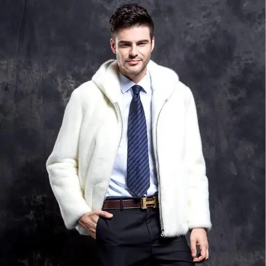 Пушистые мужские пальто 2020 мужская зимняя куртка из искусственного меха