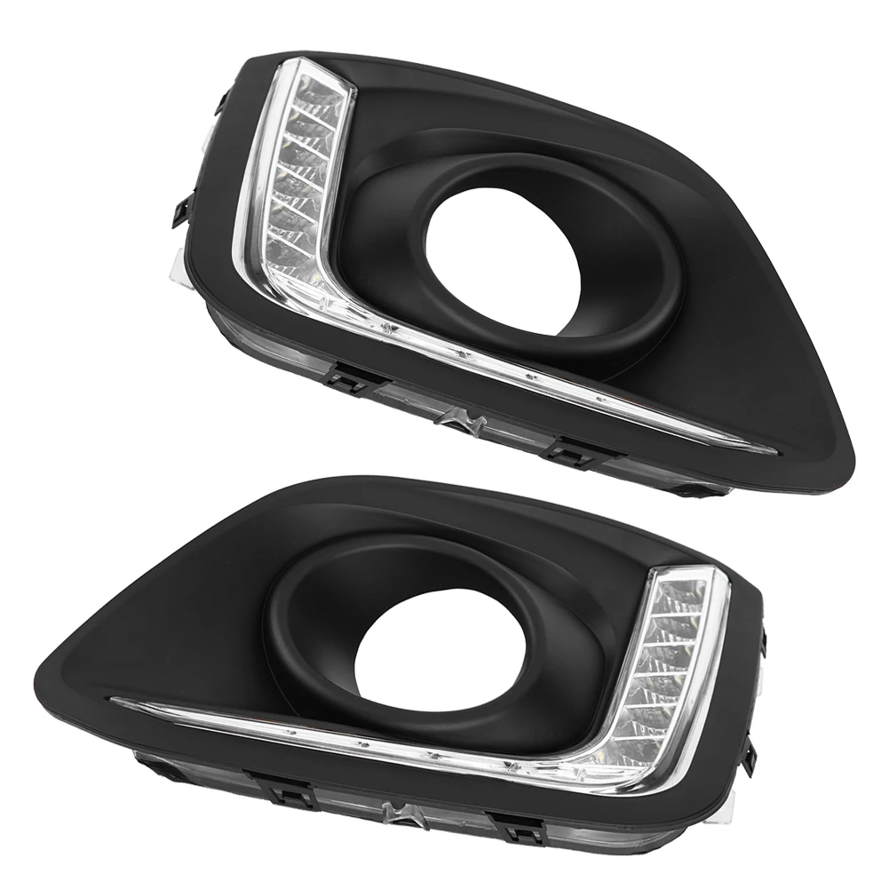 1 пара Автомобильные фары дневного света светильник DRL Светодиодный дневной