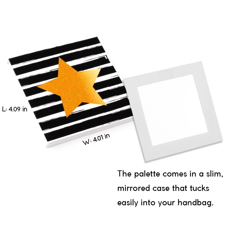 Модные водонепроницаемые тени для век светящиеся блестящие крутая звезда