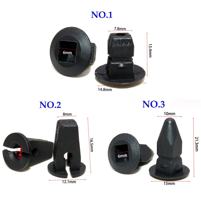 20 штук T20 Torx для Audi A3 A4 A5 A6 A7 Q5 Passat двигателя автомобиля под крышку брызговик